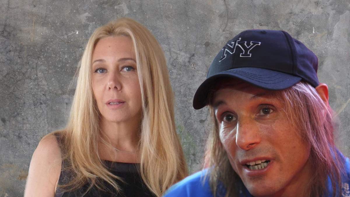 Mariana Nannis. Claudo Paul Caniggia. Fuente: (Minuto Neuquén)