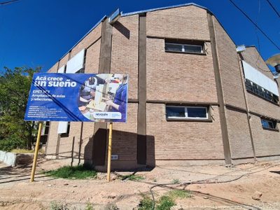 Reactivan las obras de ampliación en dos escuelas técnicas de Neuquén