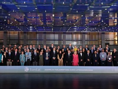 EuroLat: los copresidentes renovaron el llamado a diálogo por Malvinas
