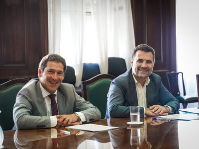 Darío Martínez acordó obras de energía para Comodoro Rivadavia