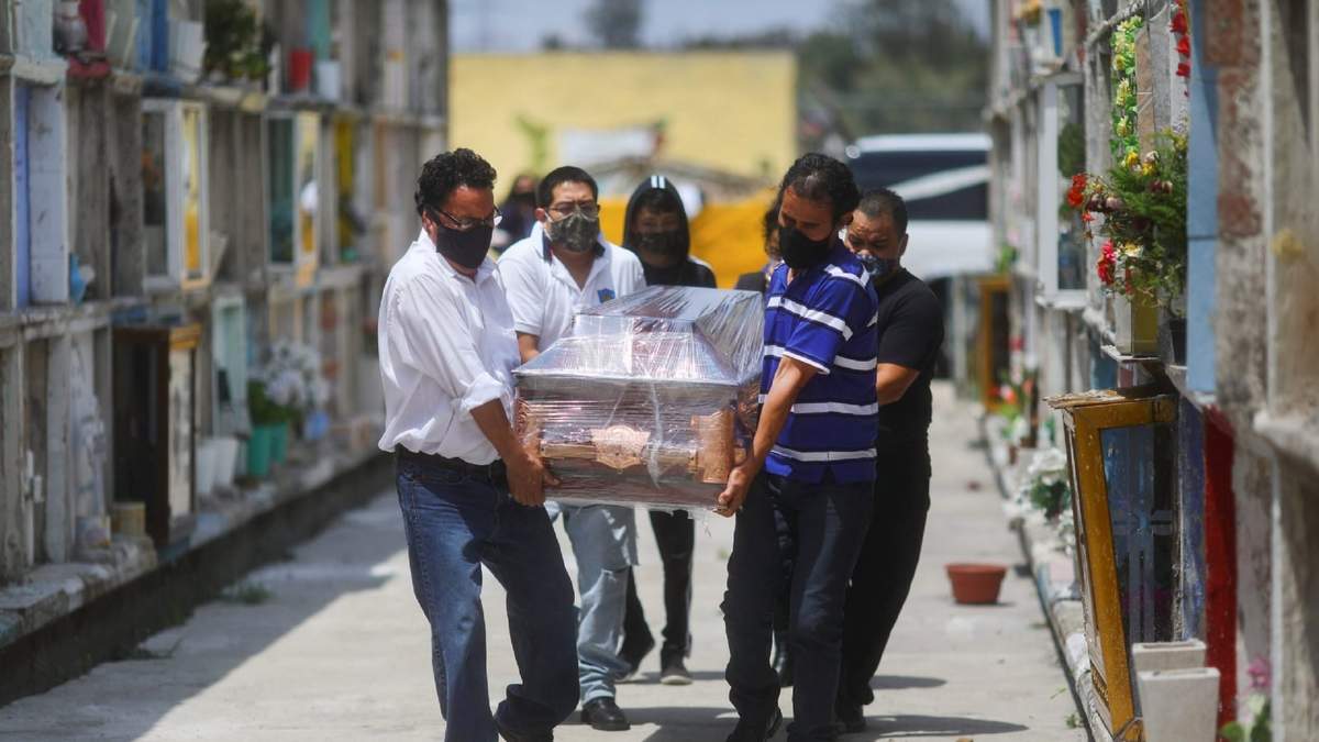 México es el tercer país del mundo que más fallecidos por coronavirus registra. Fuente: (Twitter)