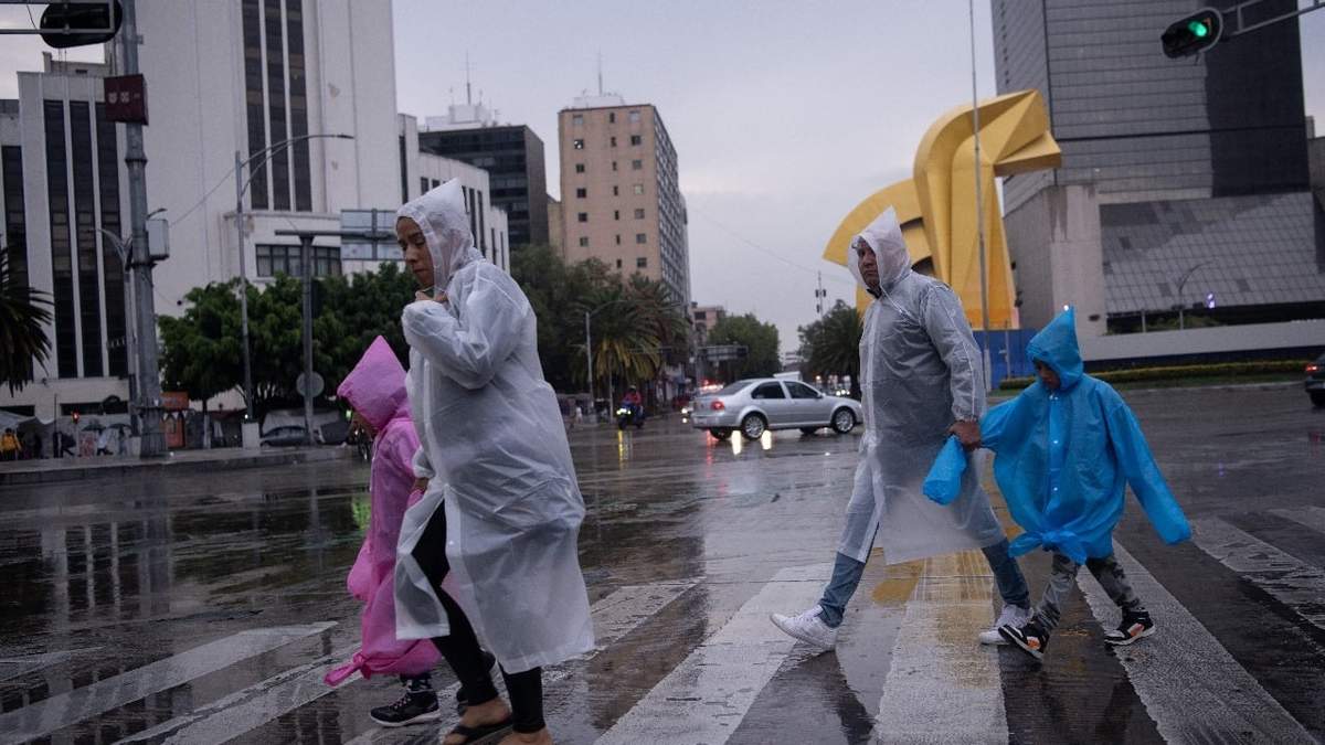 Seguirán las lluvias en la Ciudad de México