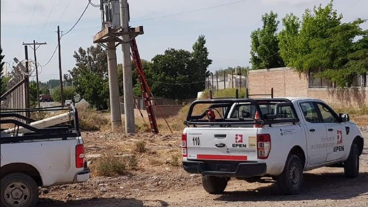 Varios barrios y la zona comercial se vieron afectados por el corte. Fuente: (Facebook)