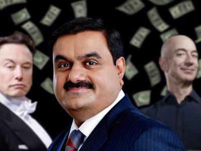 Gautam Adani es el tercer hombre más rico del mundo, después de Musk y Bezos