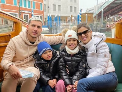 La enternecedora videollamada de Camila Galante y sus hijos para felicitar a Leandro Paredes