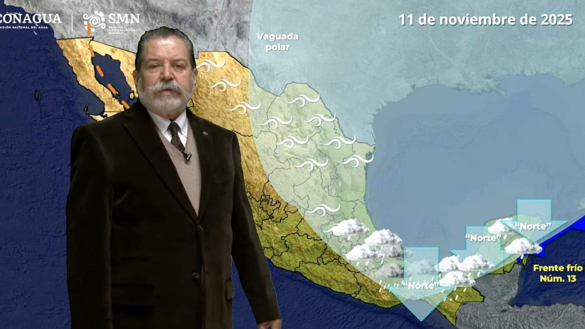 La masa de aire ártico cubrirá el país nuevamente este martes