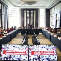 Delgado y coordinadores de Morena evocan dichos de AMLO en reunión rumbo a 2022