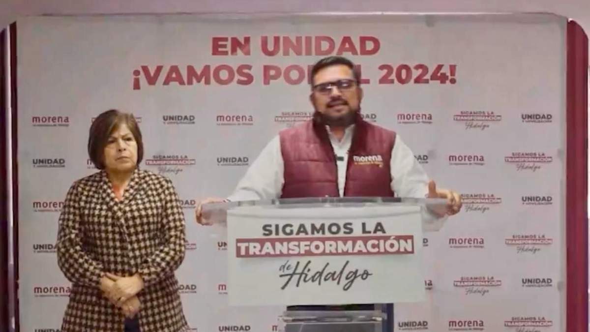 Marco Rico, presidente de Morena en Hidalgo