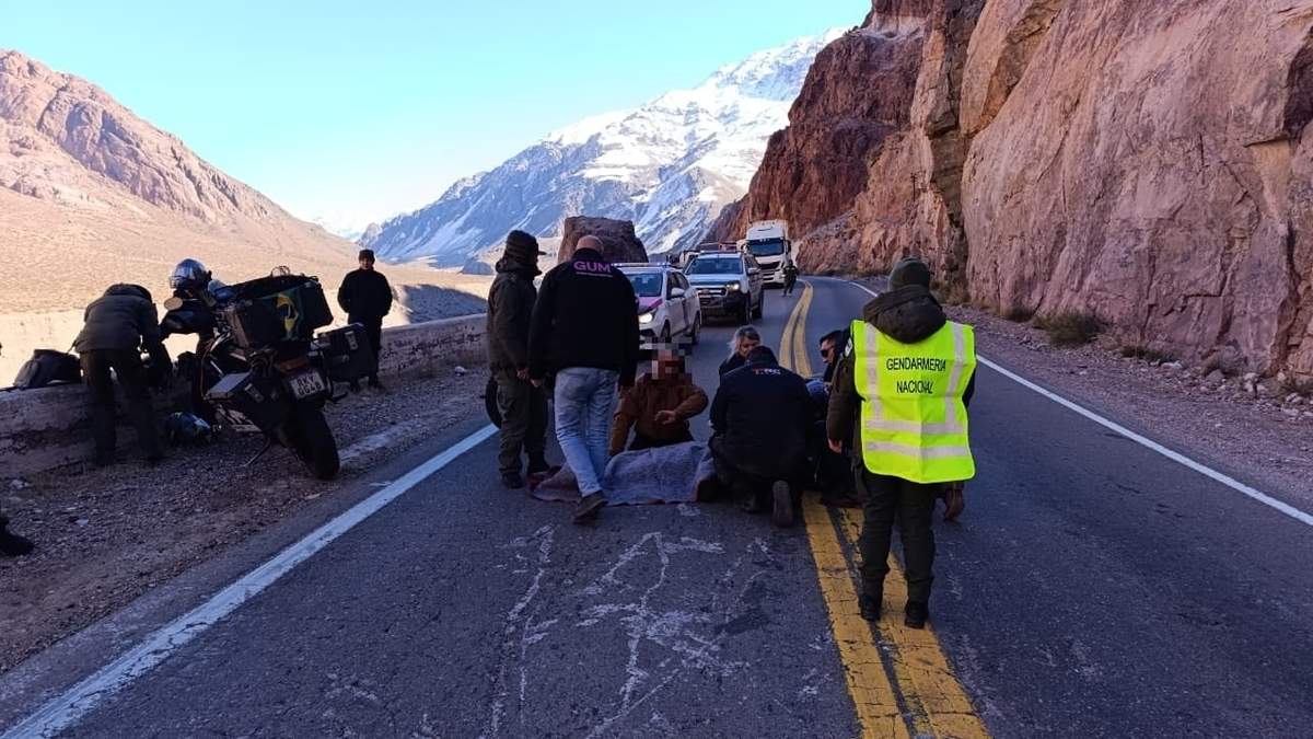 Un accidente en alta montaña demoró el tránsito en el Corredor Internacional