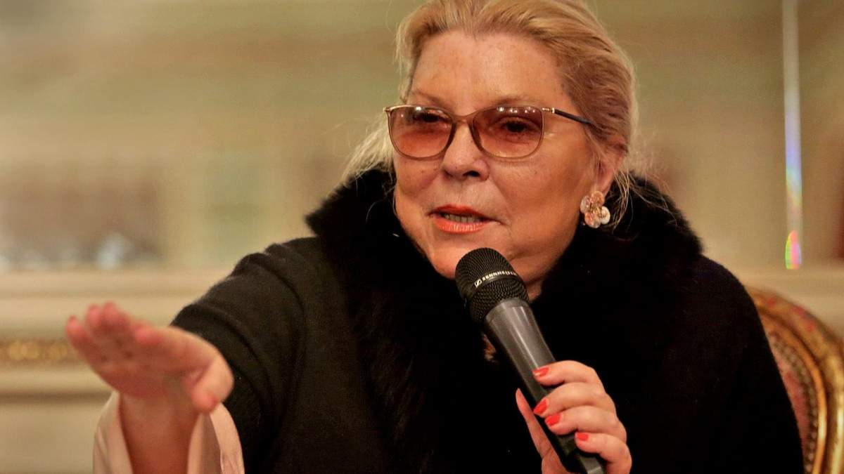Elisa Carrió, exdiputada nacional. Fuente: (Twitter)
