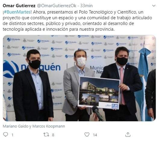 Anuncio del Polo Tecnológico