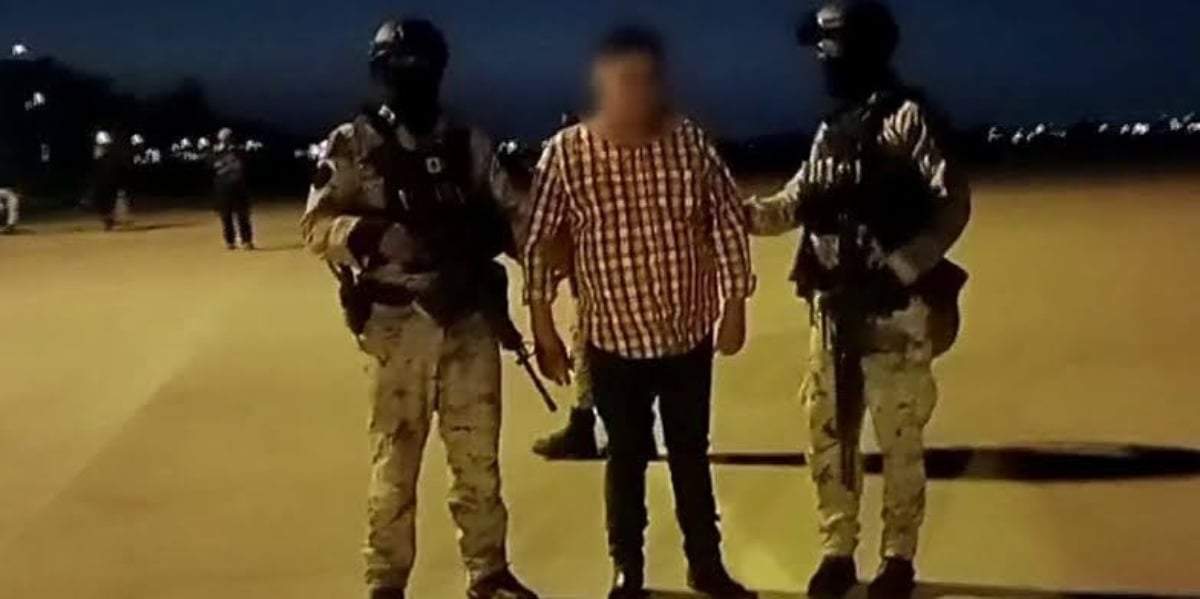El detenido