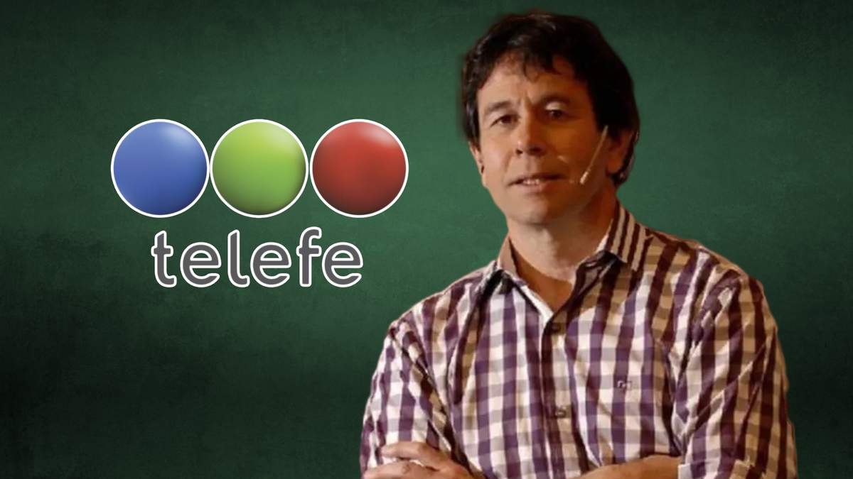 Ariel Rodríguez Palacios, conductor de Telefe. Fuente: (Minuto Neuquén)