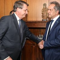 Daniel Scioli se reunió con el presidente de Brasil Jair Bolsonaro