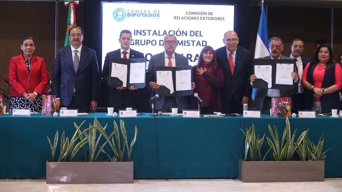 Instalación del Grupo de Amistad México-Nicaragua