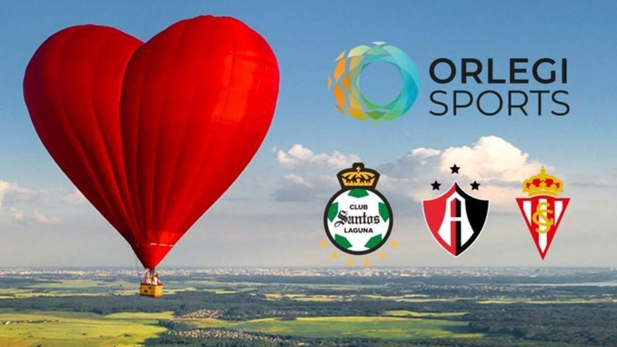 Equipos Santos, Atlas y Real Sporting de Gijón