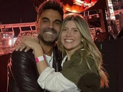 Laurita Fernández y su nuevo amor, captados infraganti en la puerta de El Trece