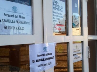 En el Museo Carmen Funes los empleados “están sufriendo mucho frío”