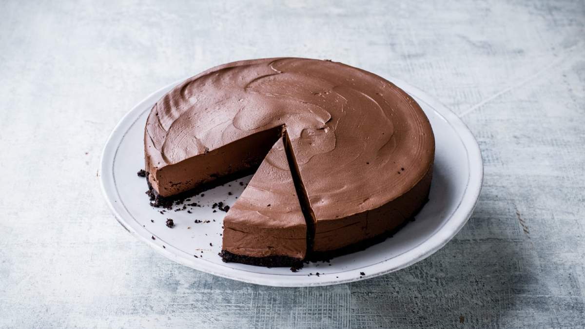 Cheesecake de chocolate. Fuente: (Instagram)