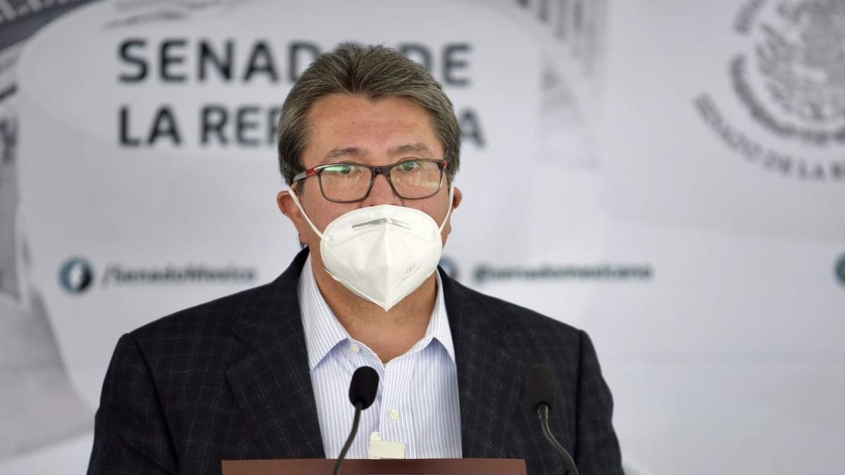 Ricardo Monreal, líder de Morena en el Senado