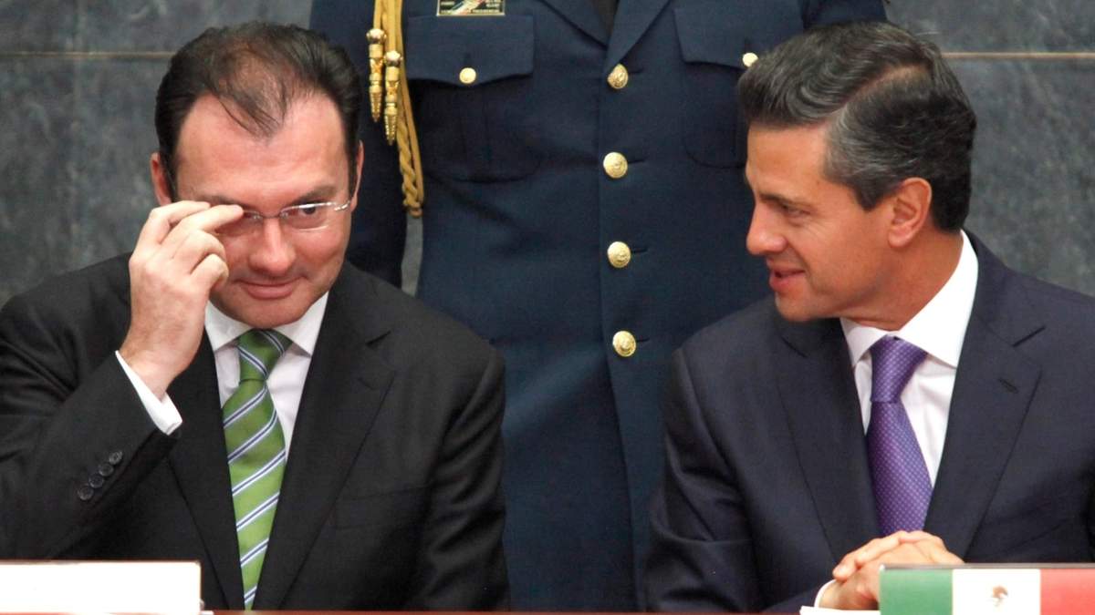 Luis Videgaray y Enrique Peña Nieto