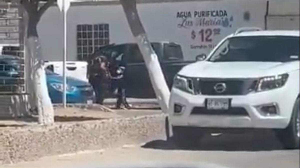 Momento del secuestro