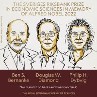 Bernanke, Diamond y Dybvig, galardonados con el Nobel de Economía