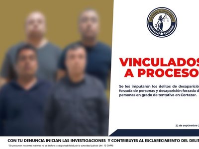 Detienen a policías por desaparición forzada; entregaban a sus víctimas a un grupo criminal: FGE