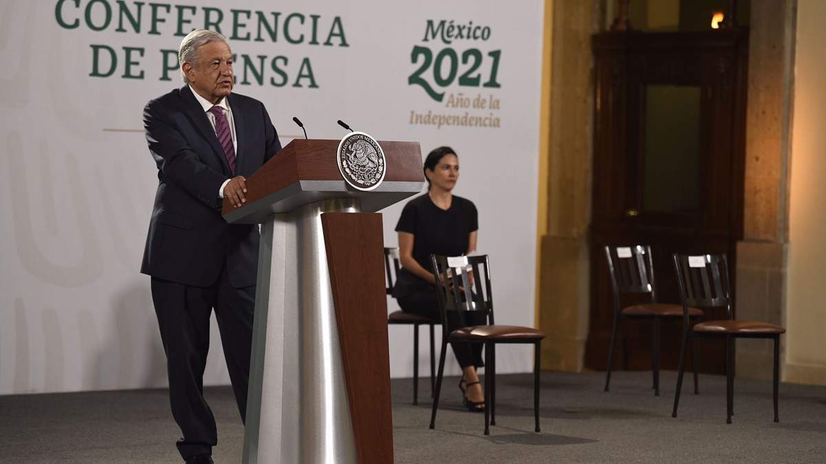 El presidente López Obrador