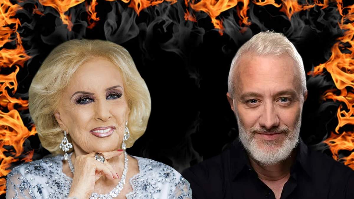 Andy Kusnetzoff  y Mirtha Legrand. Fuente: (Minuto Neuquén)