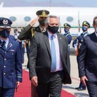 Alberto Fernández viajó a Chile y pidió "entender la importancia de la unidad" entre países