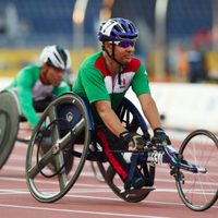 Salvador Hernández consigue bronce en 100 metros