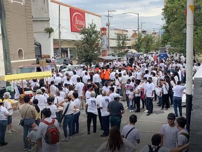 Marchan contra la inseguridad en Ciudad Victoria; buscan visibilizar el hartazgo ciudadano