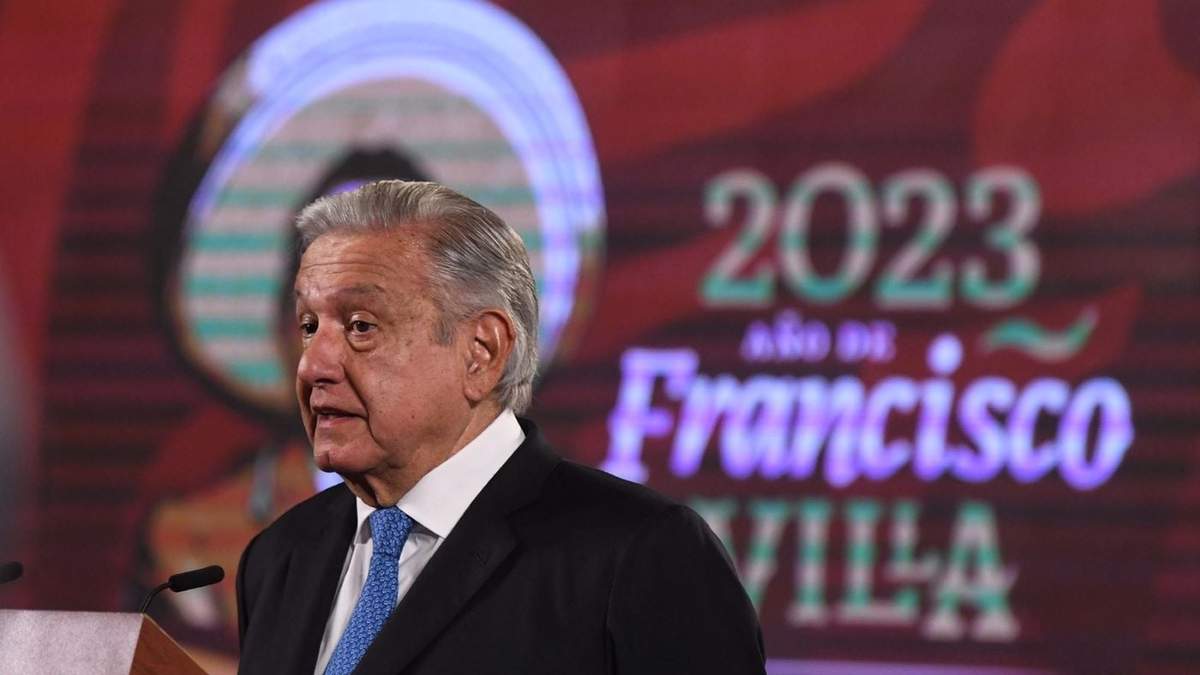 El presidente en su conferencia del martes