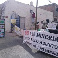 Frenan proyecto minero a cielo abierto de filial canadiense en Dolores Hidalgo