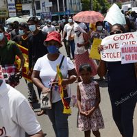Para el expresidente de Sri Lanka, él hizo todo lo posible para resolver la crisis