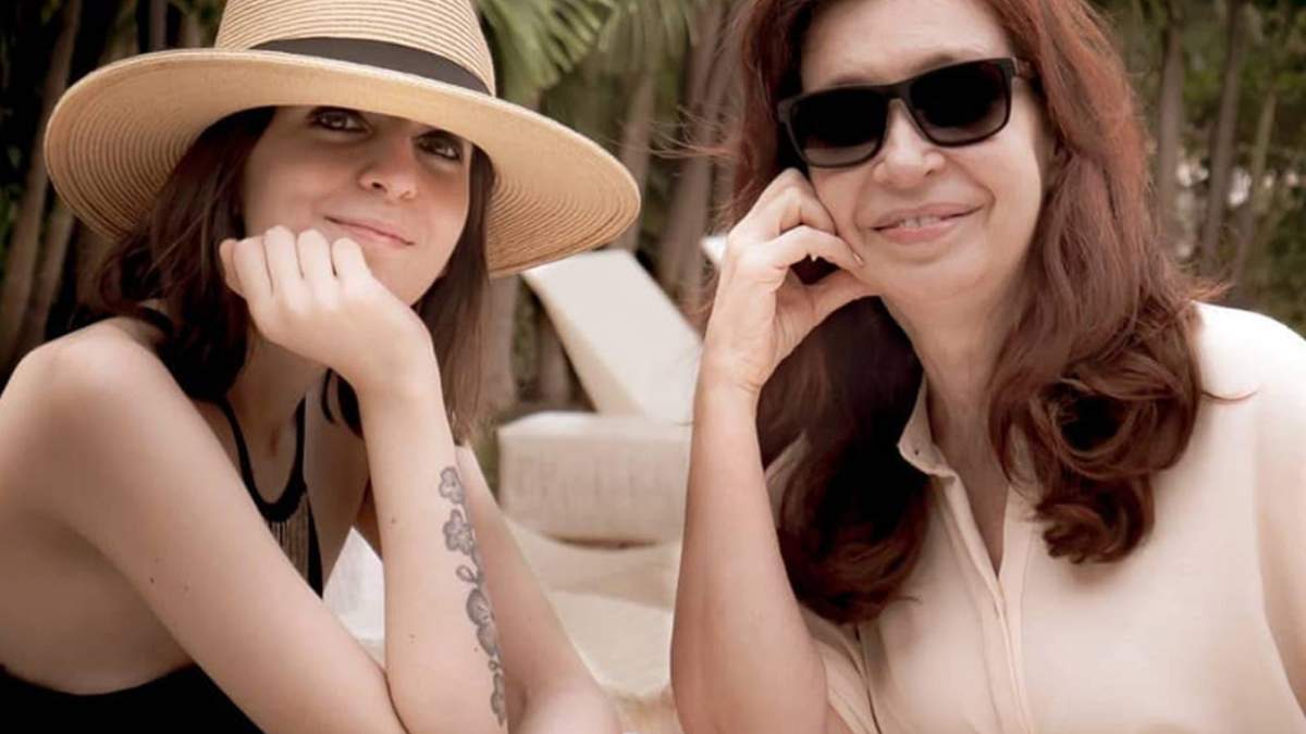 Florencia y Cristina Kirchner. Fuente: (Instagram)