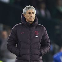 Quique Setién, contundente respuesta a Messi y elogio a Lautaro