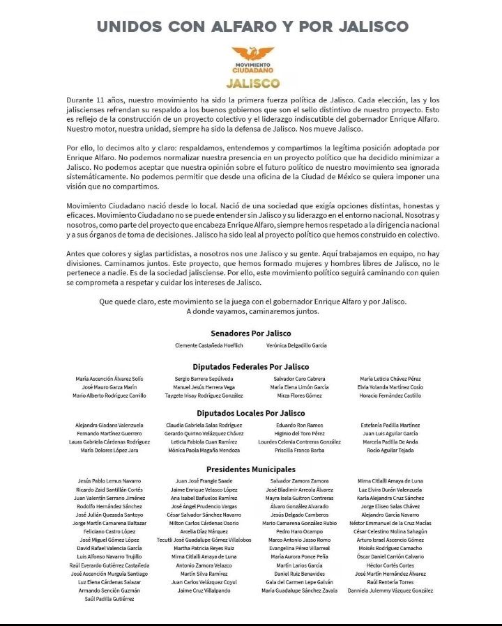 carta jalisco