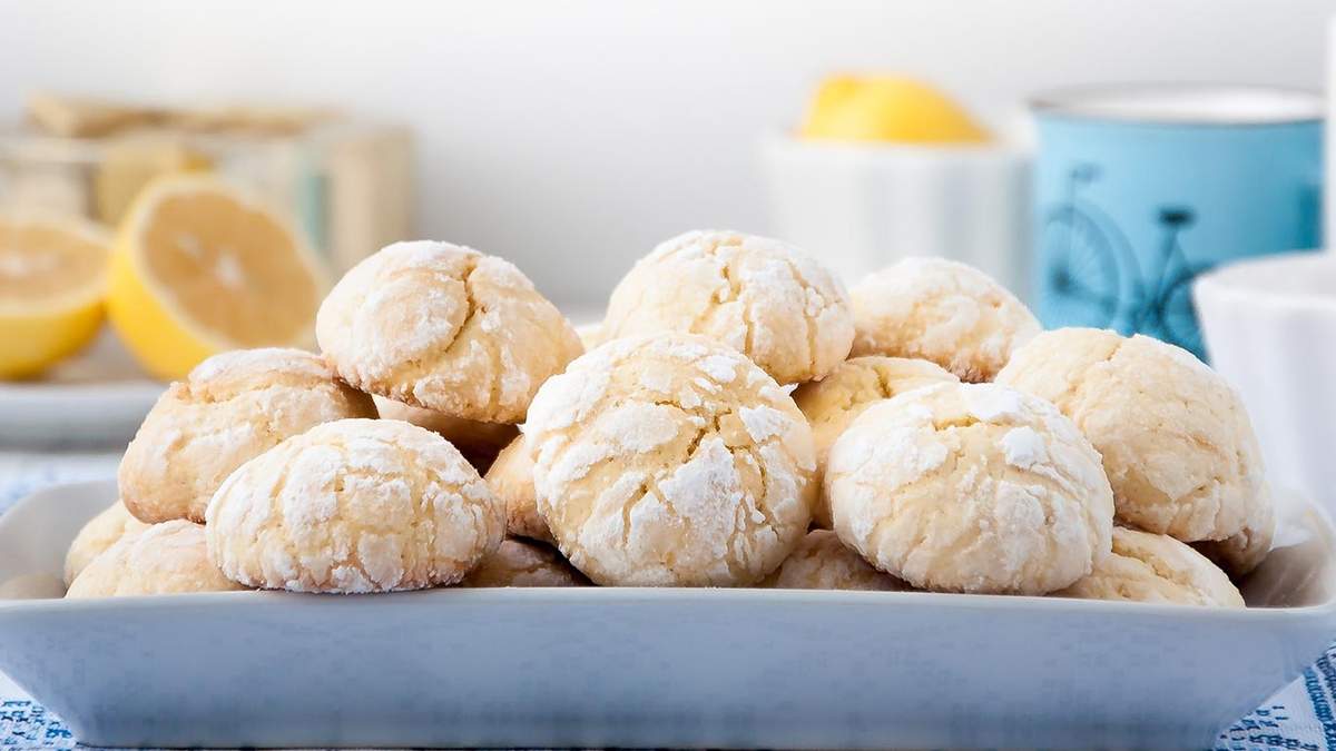 Galletas de limón. Fuente: (Instagram).