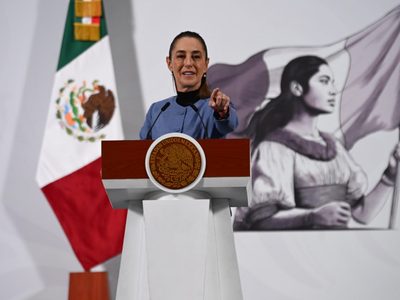 Sheinbaum bautiza como “MCPAN” la posible alianza entre Acción Nacional y Movimiento Ciudadano