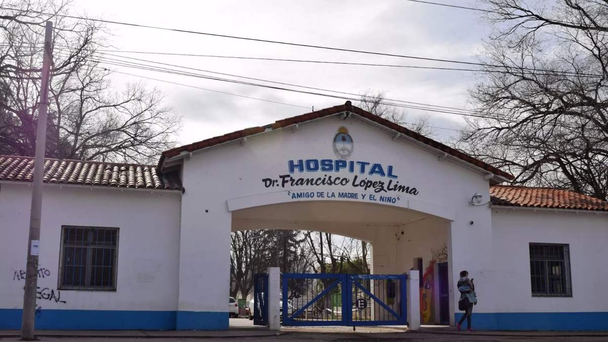 El Hospital Francisco López Lima de General Roca. Fuente: (Twitter)