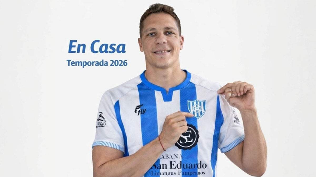 Julio Furch decidió volver a dejar todo por los colores del club que lo formó en La Pampa.