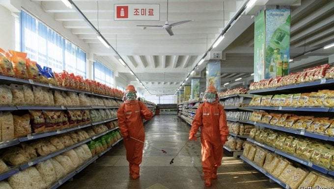 Brote de coronavirus detectado en Corea del Norte