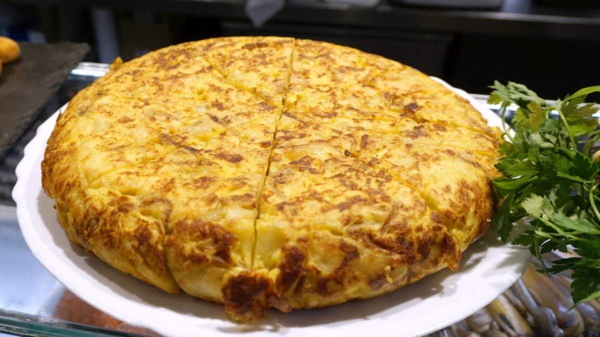 De España, la tortilla de papas. Fuente: (InstagraM)