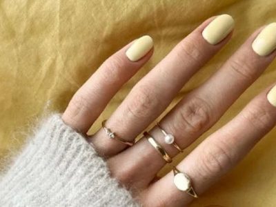 Nail Art: probá estos diseños tan tiernos en amarillo pastel, perfectos para uñas largas y cortas