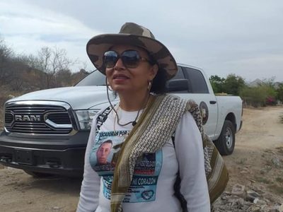 La buscadora amenazada, Cecilia Delgado, ya tiene protección: Encinas