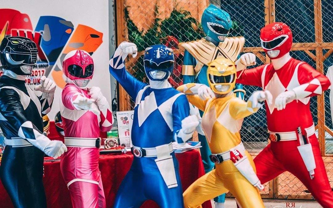 Power Rangers. Fuente: (Instagram)