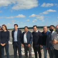 Wado De Pedro y Matías Lammens llegaron a Neuquén