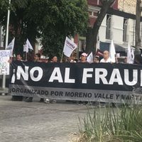 Marchan miles de personas en repudio al 'fraude” y la violencia electoral en Puebla